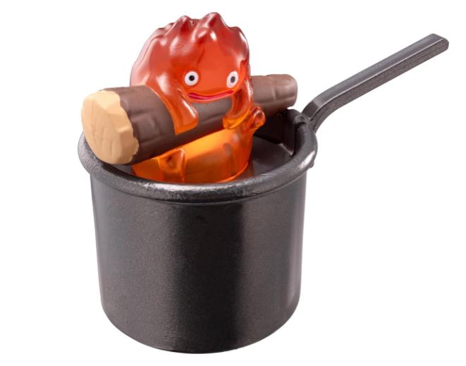 Takara Tomy Dream Tomica Ghibli 09 Howl's Moving Castle Calcifer Mini Car Toy