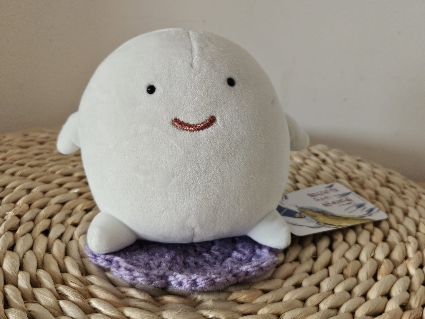 Studio Ghibli The Boy and the Heron Plushie Soft Toy White WaraWara Small Type 2