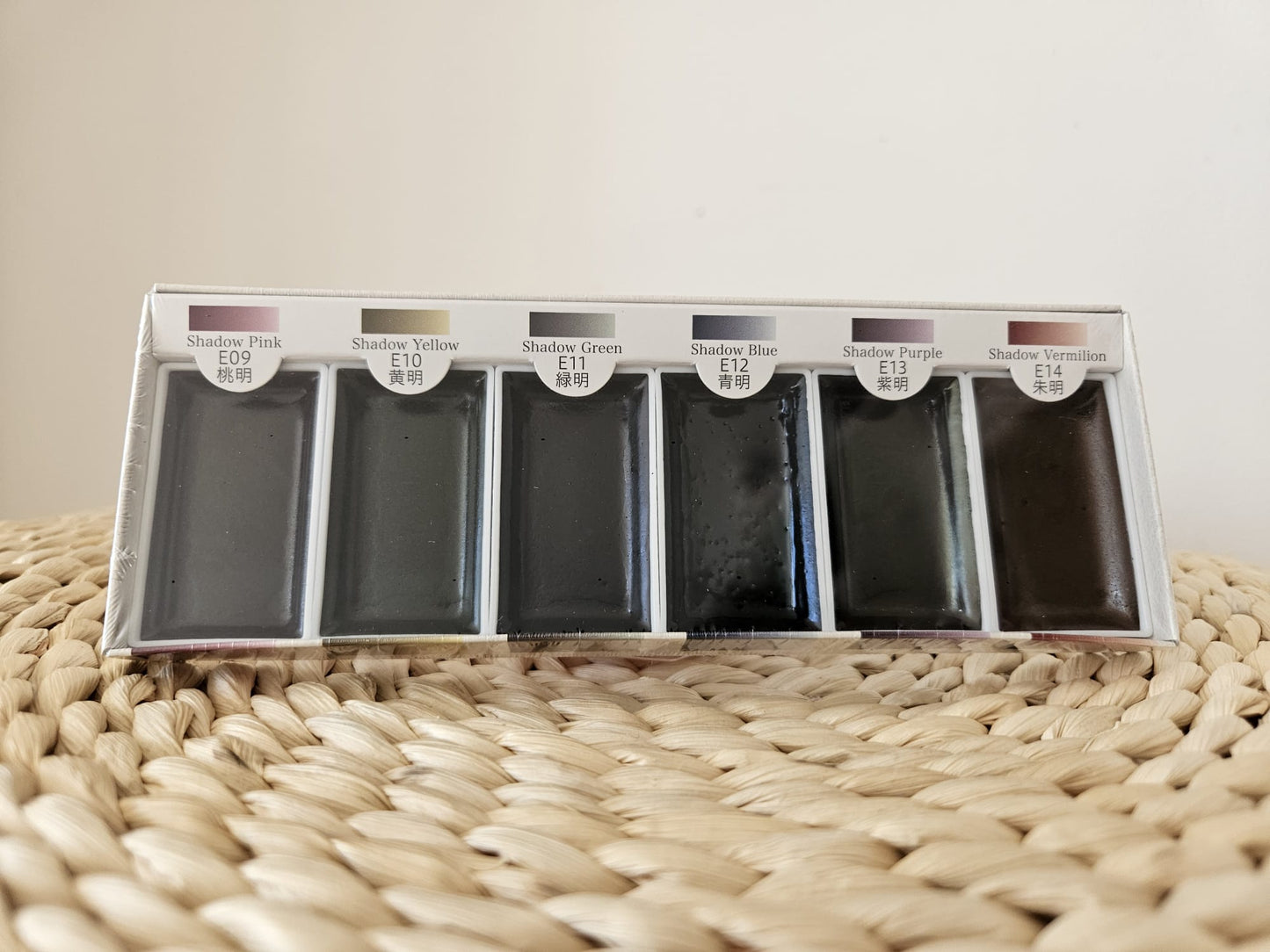 Sumidou 15459 Solid Set of 6 Sumi-e Colours Watercolour paint
