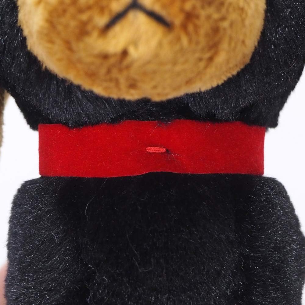 Sun Lemon Adorable stuffed Toy Black Miniature Dachshund Small