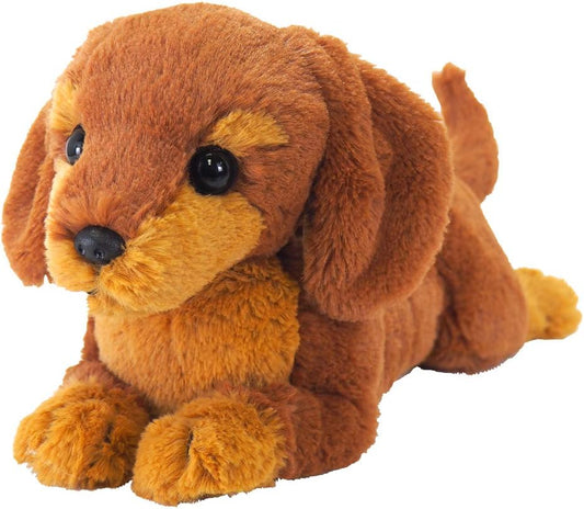 Sun Lemon Knee Dog Miniature Dachshund Light Brown S 14×37×17cm Stuffed Animal