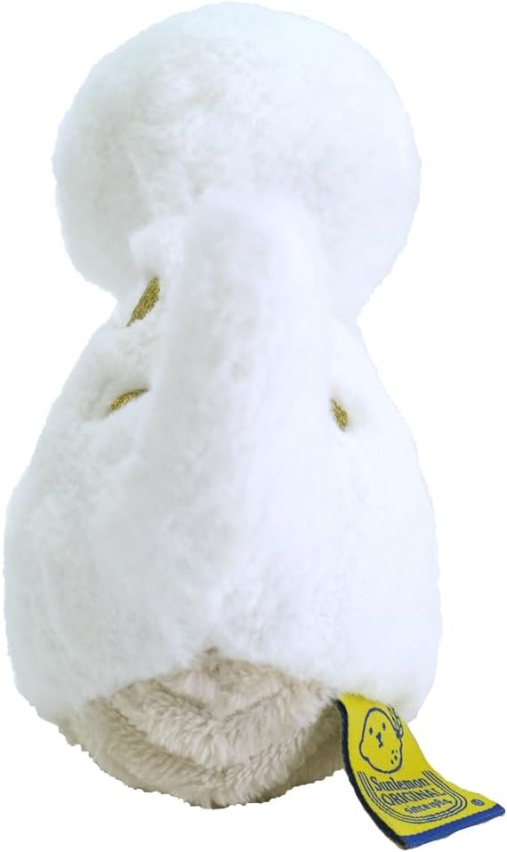 Sun Lemon White Snake Zodiac Chinese New Year 2025 Kawaii Stuffed Plush Toy