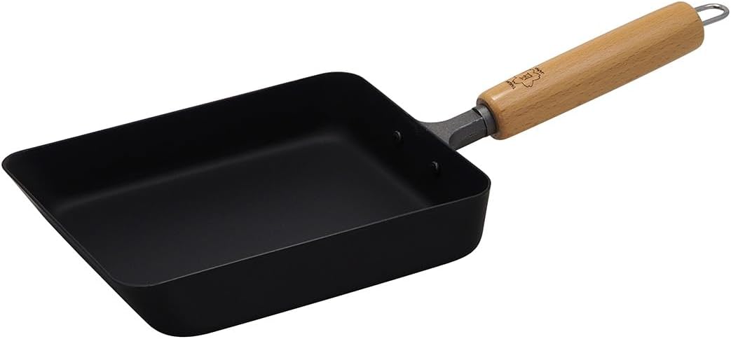 TAKUMI Tamagoyaki Egg Omelette Frying Pan Cast Iron Non-Stick Rectangular