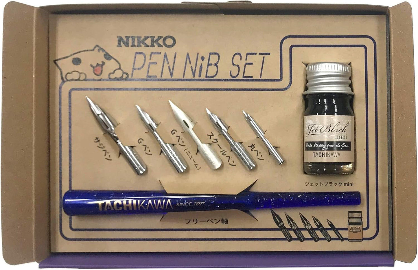 Tachikawa Nikko Manga Pen Nib Set All-in-One Starter Manga Artists