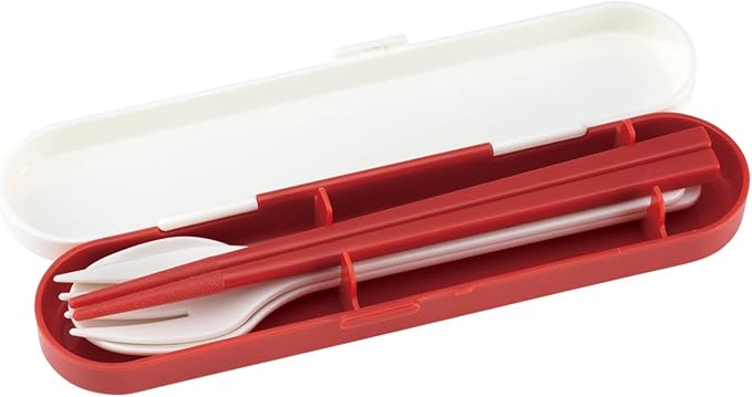 WPC. Cute Peony Women's Chopsticks, Cutlery & Case Set