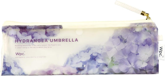 WPC. Women's Mini Folding Umbrella Hydrangea Shaped Umbrella Purple