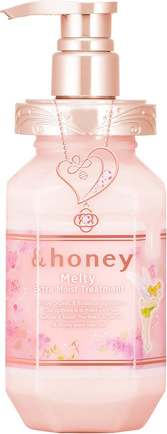 &honey Melty Extra Moist Hair Treatment Tinker Bell Limited Vegan 445 ml