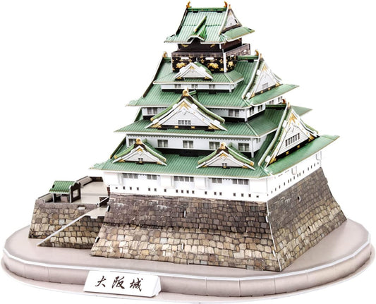 ASSYME MC175h 3D Puzzle Cubic Fun Osaka Castle 101 pieces