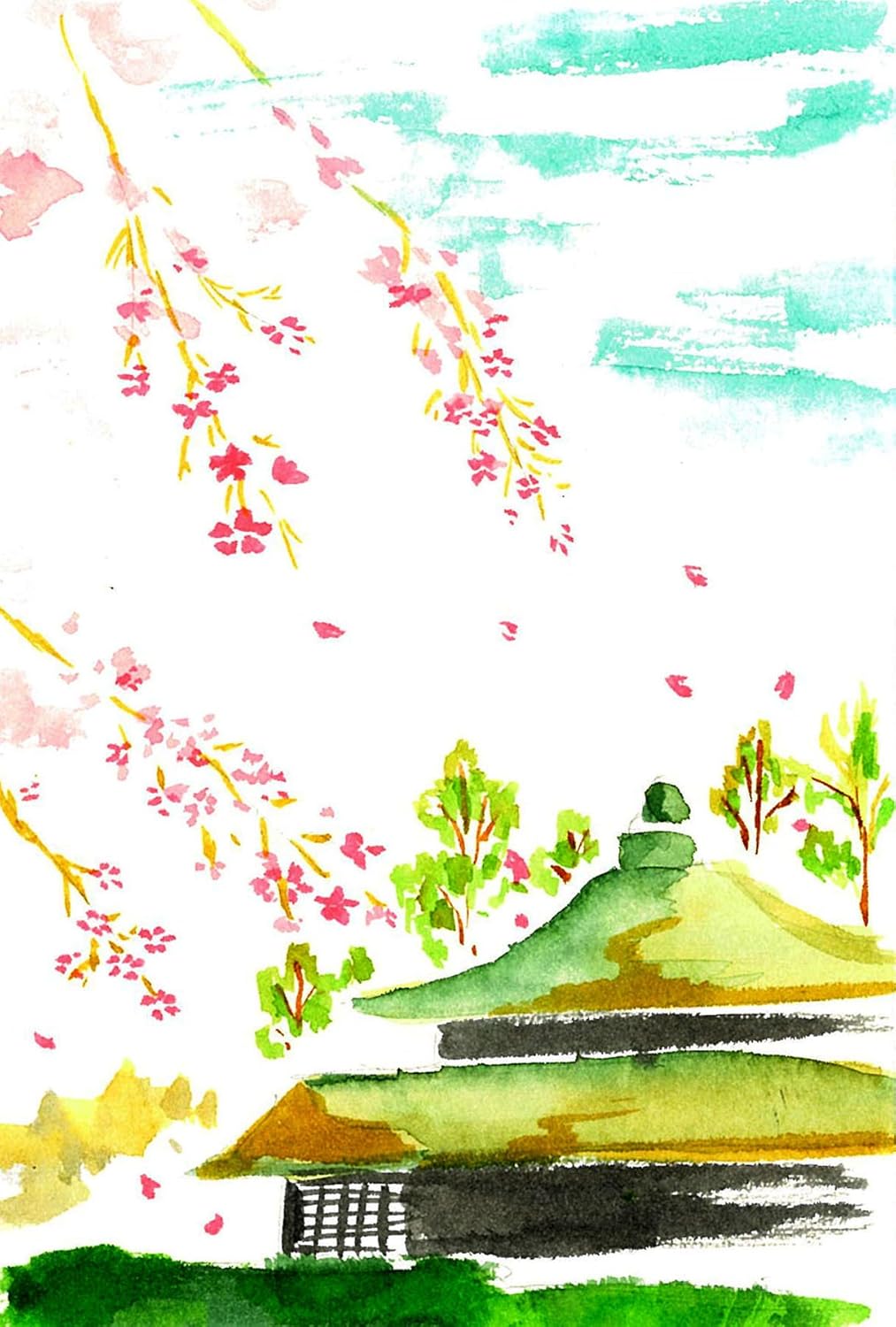 Akashiya SAI Japanese Traditional 20 Set of Brush Pens Watercolour