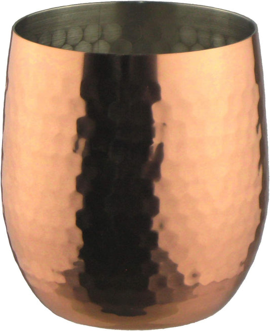Asahi Nagao Tsubame-Sanjo Pure Copper Dharma Rock Glass 340 ml