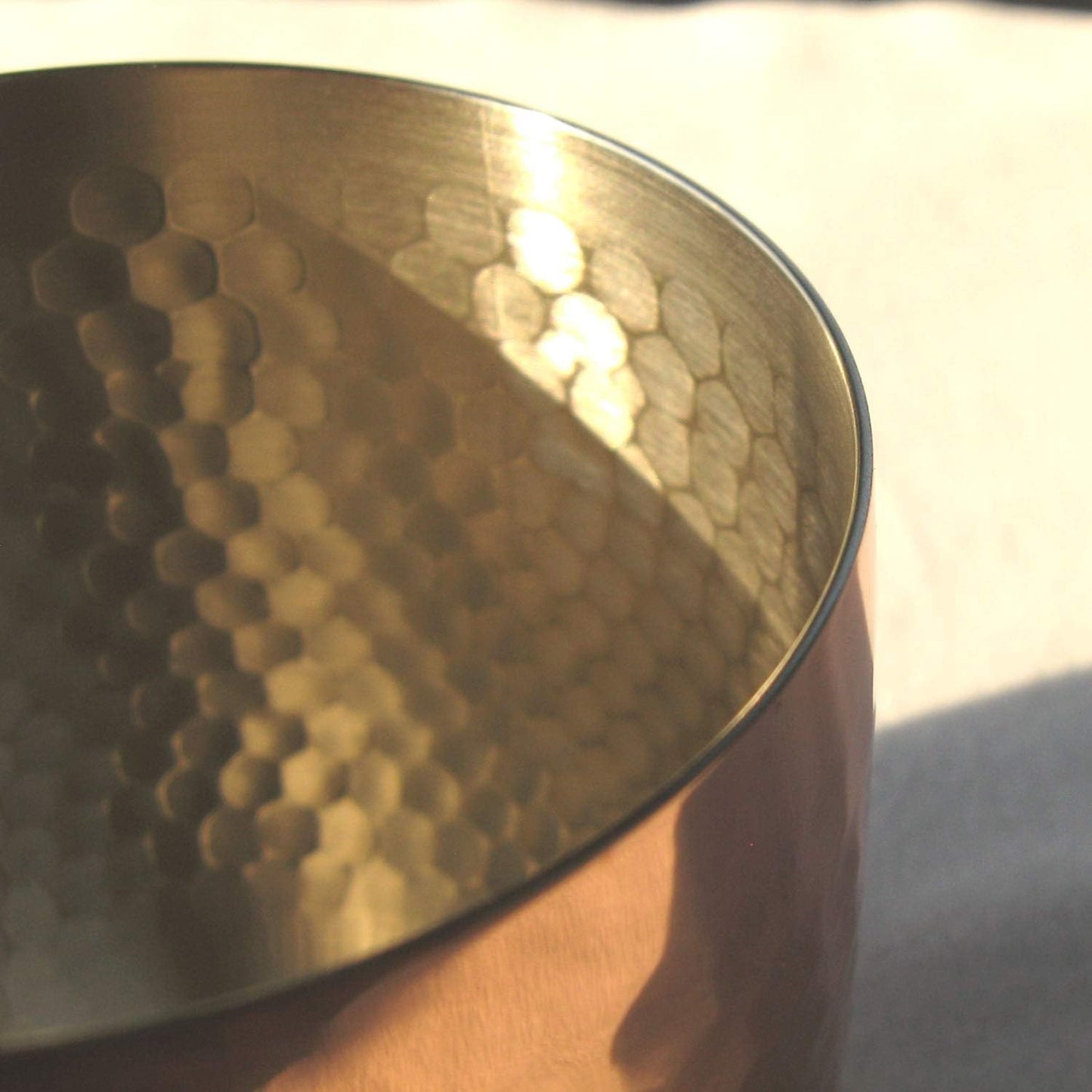 Asahi Nagao Tsubame-Sanjo Pure Copper Dharma Rock Glass 340 ml