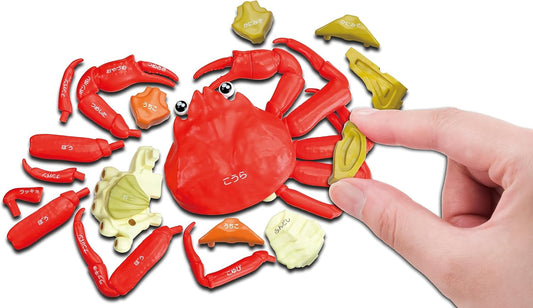 BANDAI NAMCO Megahouse Japanese Study Toy Snow Crab 3D Puzzle