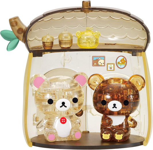 Beverly 3D Crystal Puzzle Korilakkuma & Chairoikoguma Acorn House 65 pieces