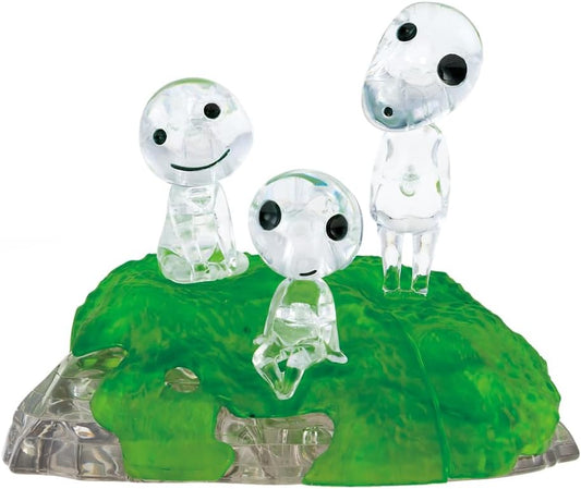 Beverly 3D Crystal Puzzle Studio Ghibli Princess Mononoke Kodama 33 Pieces