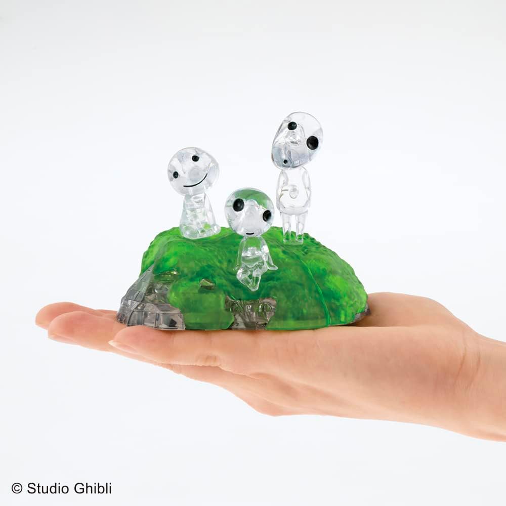 Beverly 3D Crystal Puzzle Studio Ghibli Princess Mononoke Kodama 33 Pieces