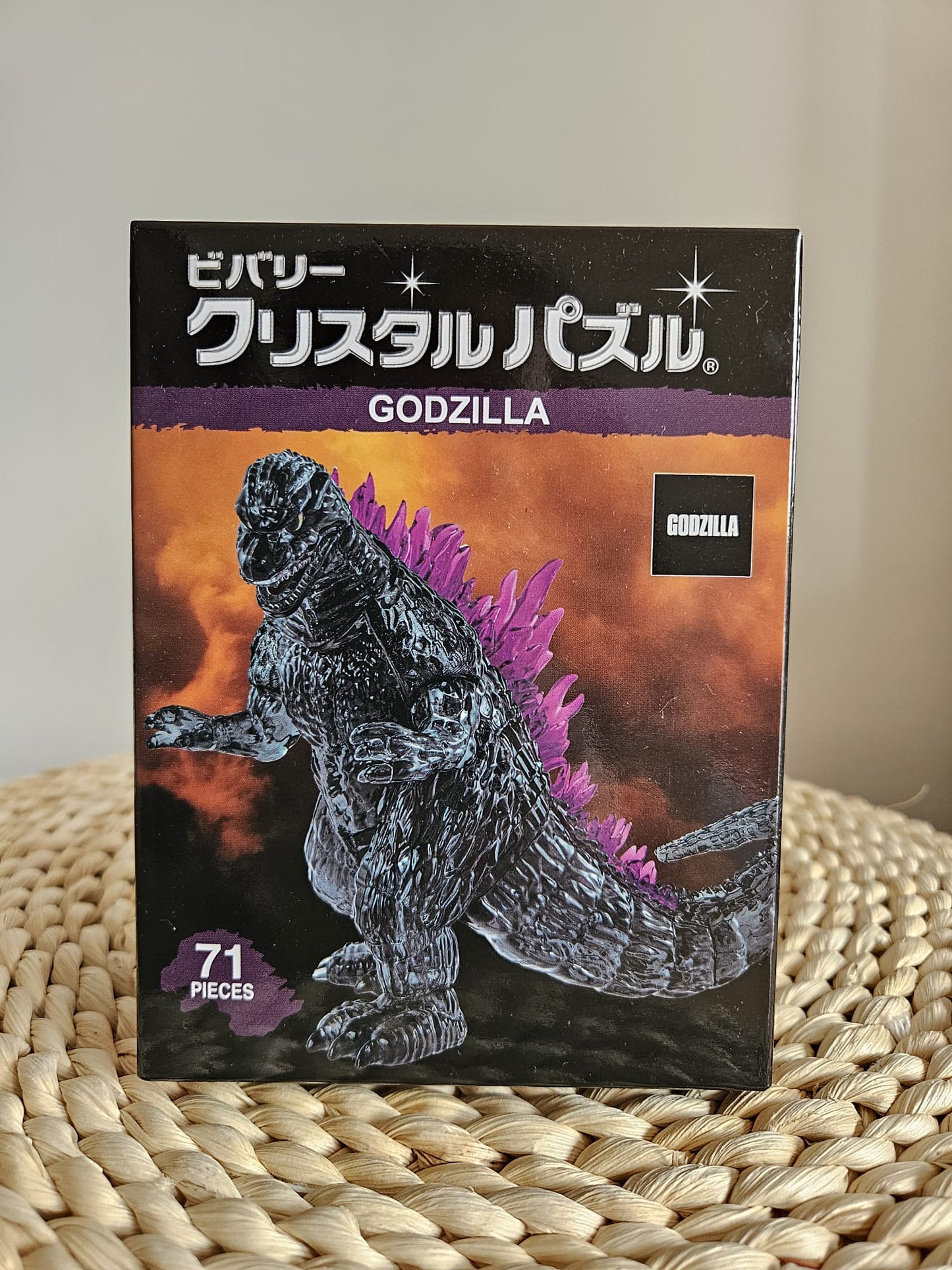 Beverly 3D Crystal Puzzle Grey Godzilla 71 Pieces