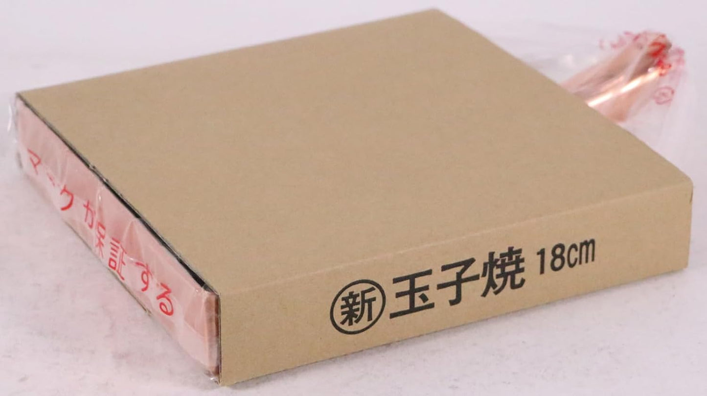 Endo Shoji Square Copper Commercial Use Tamagoyaki Pan 18 x 18 cm