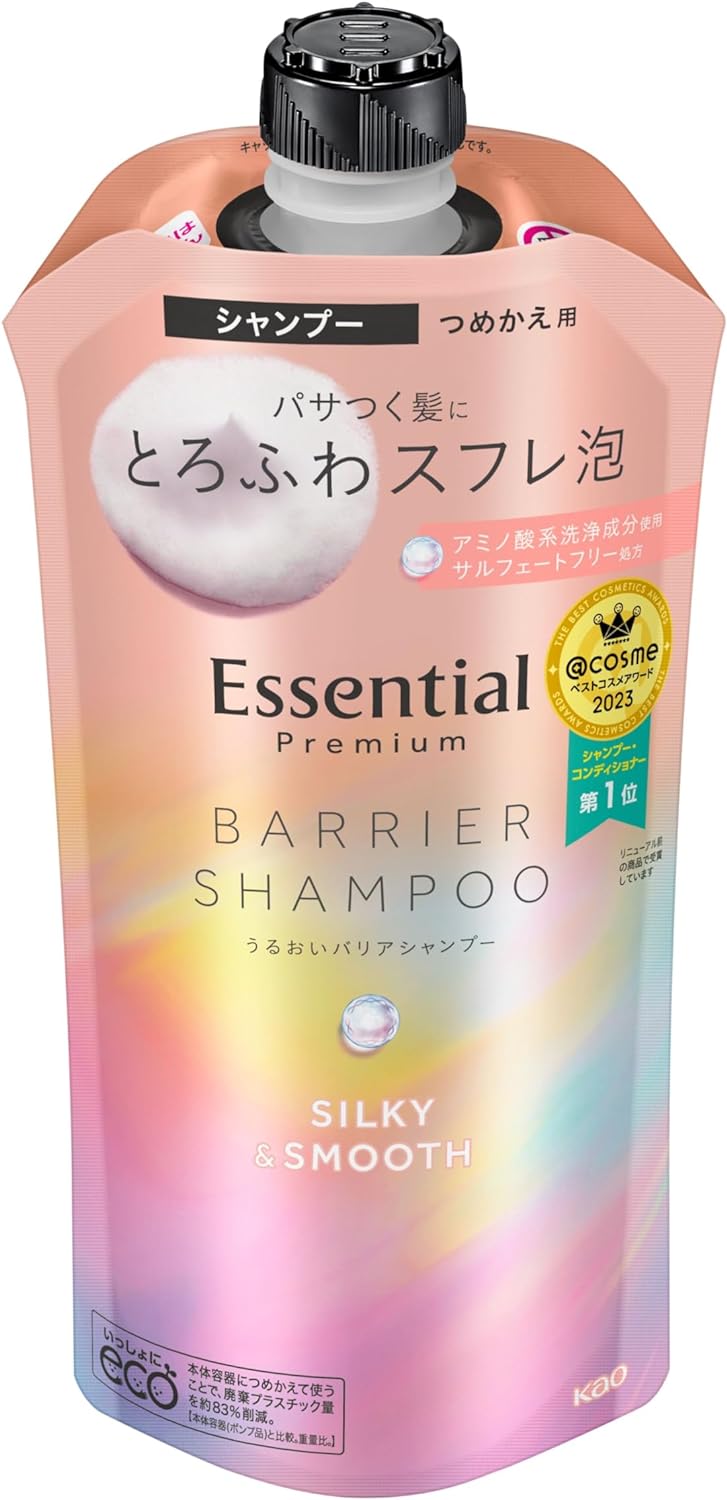 ESSENTIAL Premium Moisture Barrier Shampoo Silky & Smooth Refill 340ml