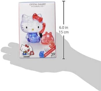 Hanayama 3D Crystal Puzzle Hello Kitty Telephone 39 Pieces