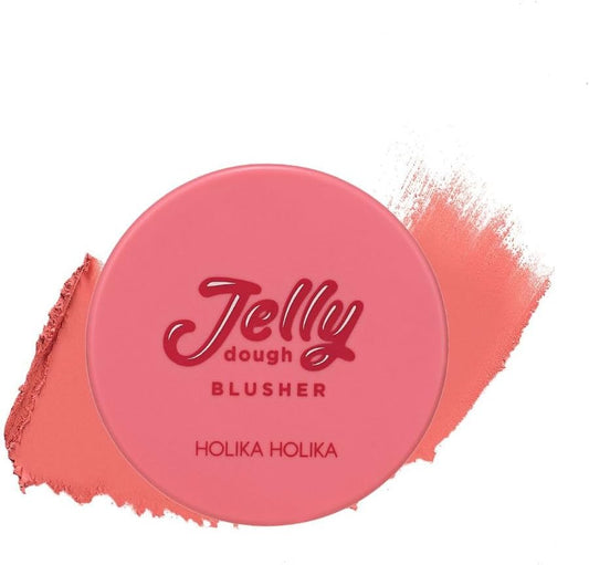 Holika Holika Jelly Dough Blusher Cream Blush Cushion 03 Strawberry Jelly