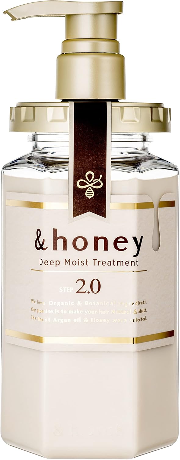 & Honey Deep Moist Hair Treatment Conditioner, Step 2.0, 445 ml