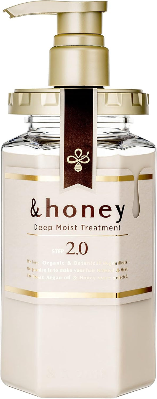 & Honey Deep Moist Hair Treatment Conditioner, Step 2.0, 445 ml