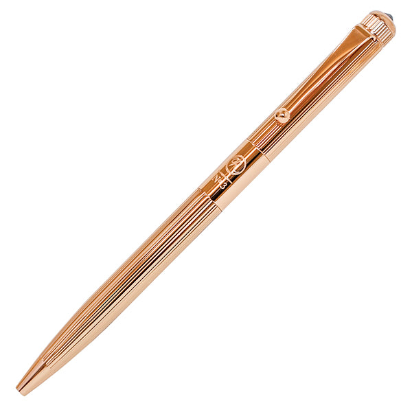 Itoya Romeo No.3 Ballpoint Pen: Fine Brush Extra Slim (ES) Vertical Line