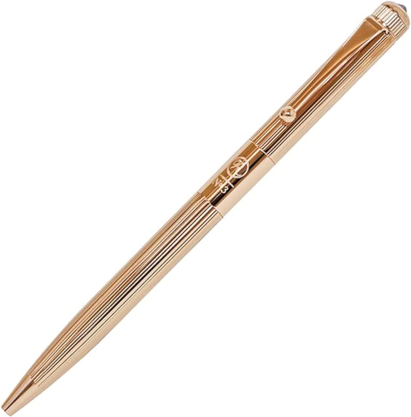 Itoya Romeo No.3 Ballpoint Pen: Fine Brush Extra Slim (ES) Vertical Line