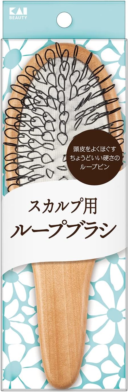 KAI Beauty Scalp Loop Hair Brush Hair Care Scalp Massage
