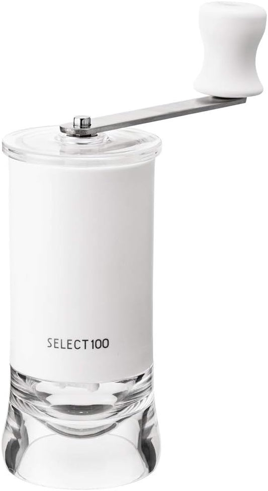KAI Corporation Manual Green Tea Mill Grinder White Select100