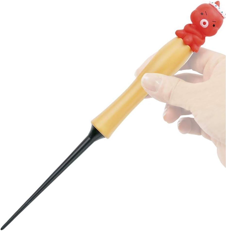KAI Maido Honpo Kawaii Scratch-resistant Takoyan Takoyaki Pick