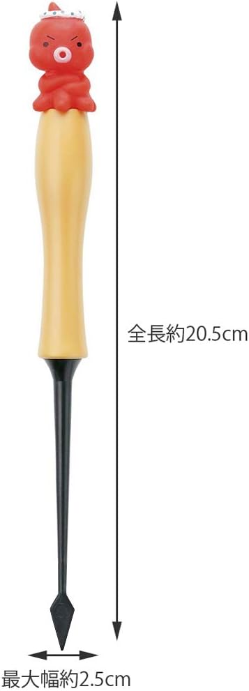 KAI Maido Honpo Kawaii Scratch-resistant Diamond Takoyaki Pick