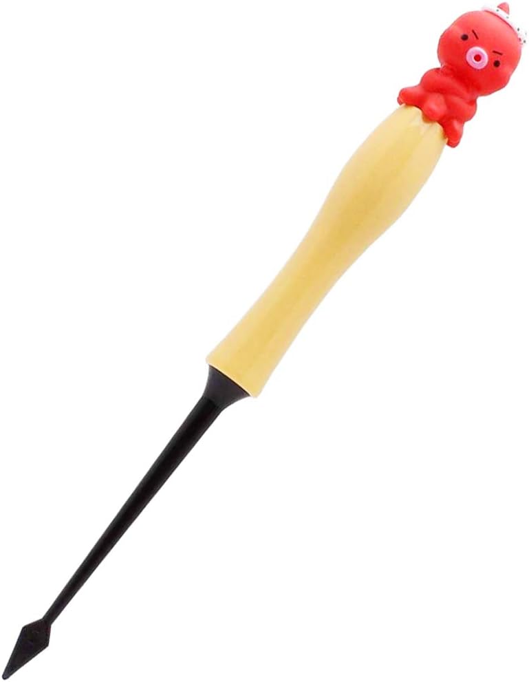 KAI Maido Honpo Kawaii Scratch-resistant Diamond Takoyaki Pick