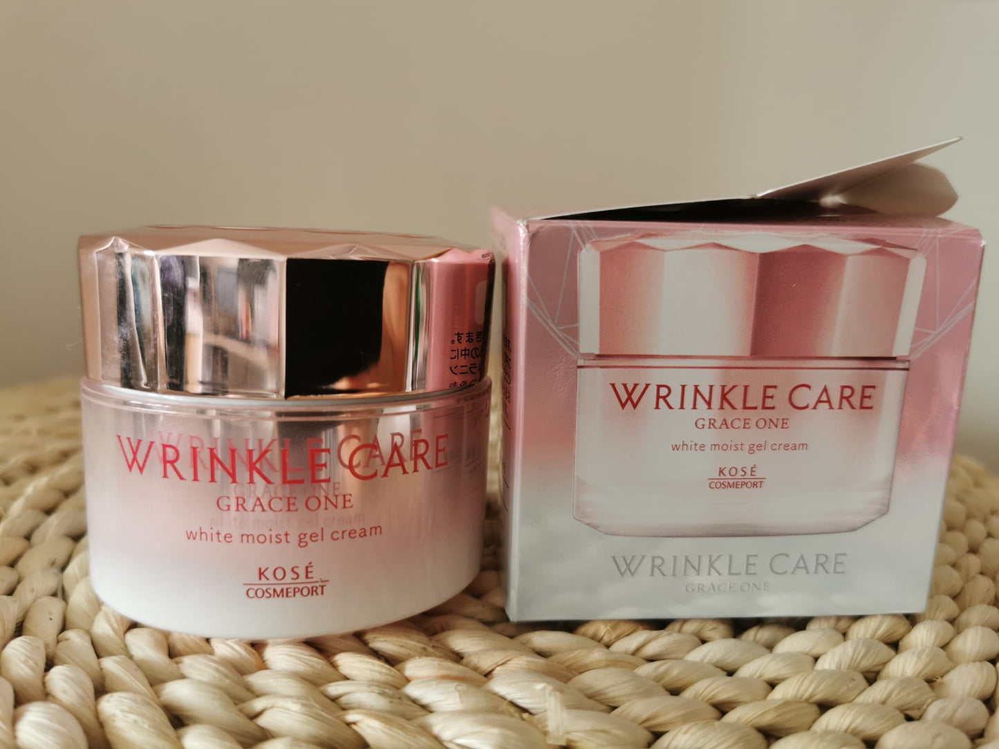 KOSE Grace One Wrinkle Care Mature Moist All-in-One Gel Cream Anti-aging 100g