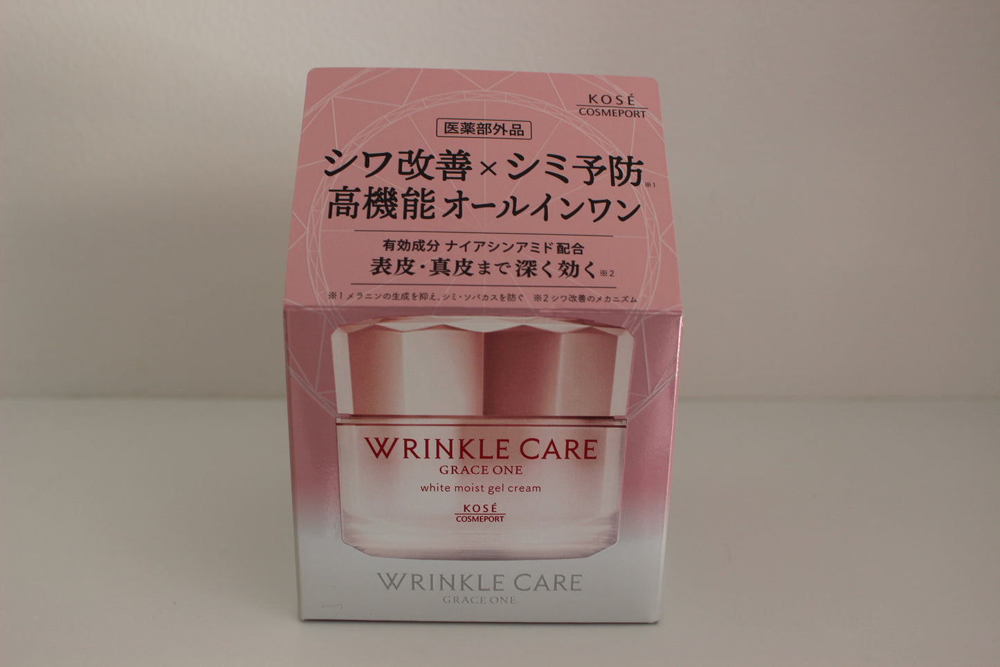 KOSE Grace One Wrinkle Care Mature Moist All-in-One Gel Cream Anti-aging 100g