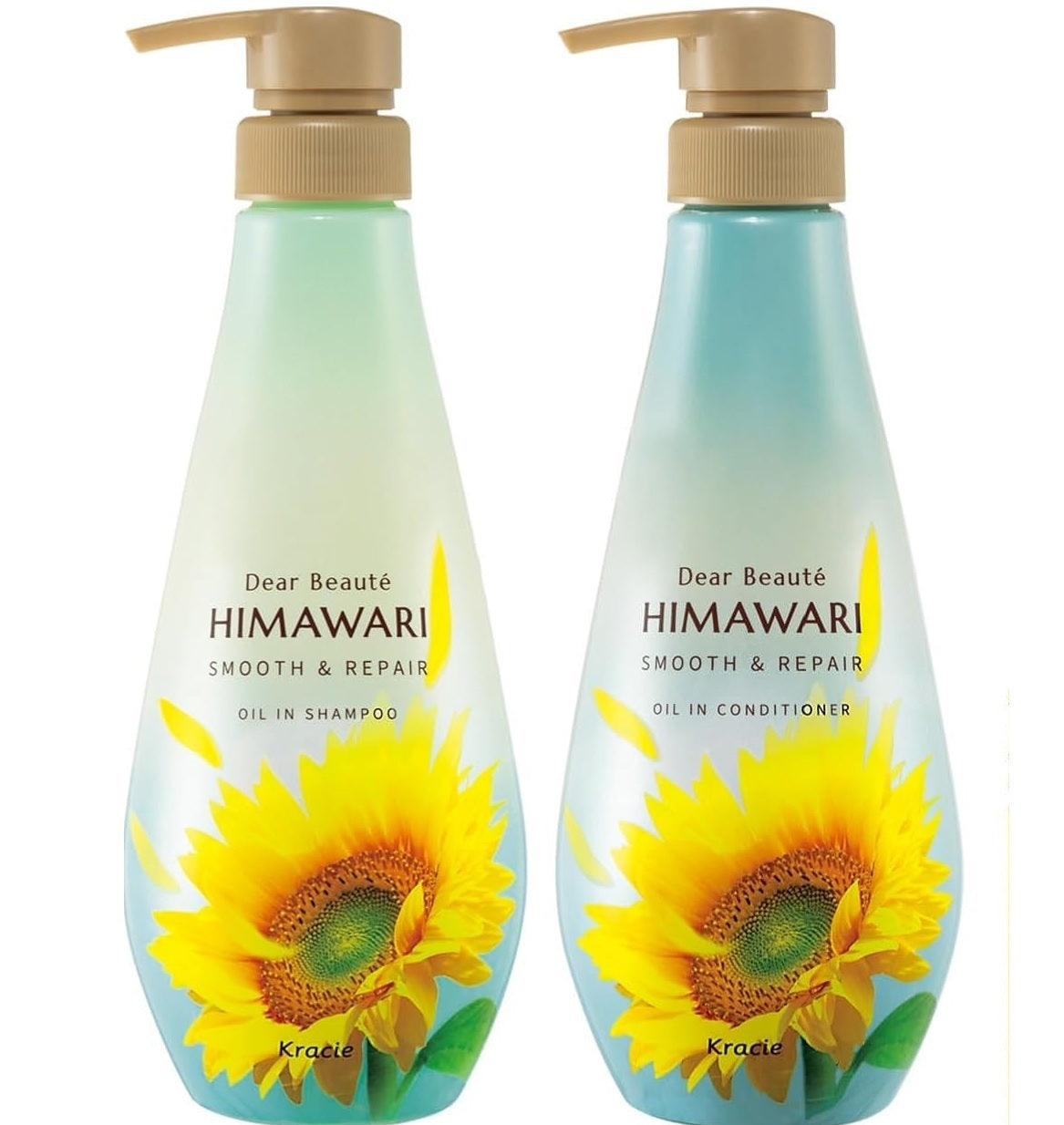 Himawari Smooth & Repair Set Oil in Shampoo & Conditioner 500g