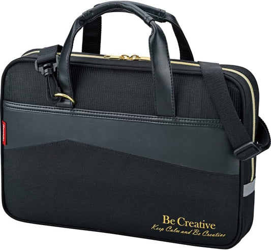 Kuretake Calligraphy Shodo Set Handheld Shoulder Black x Gold Case