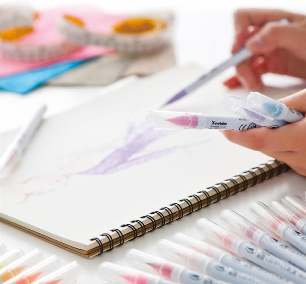 Kuretake ZIG Clean Color Real Brush Watercolour Set of 30 RB-6000AT/30VA Japan