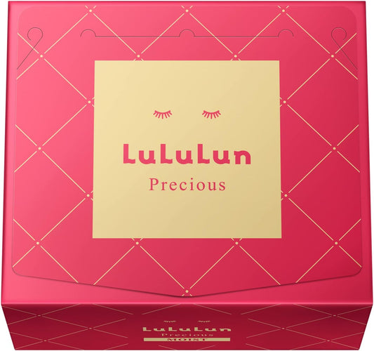 LULULUN Precious RED 32 sheets (dense moisturizing type) Face mask Age 22+