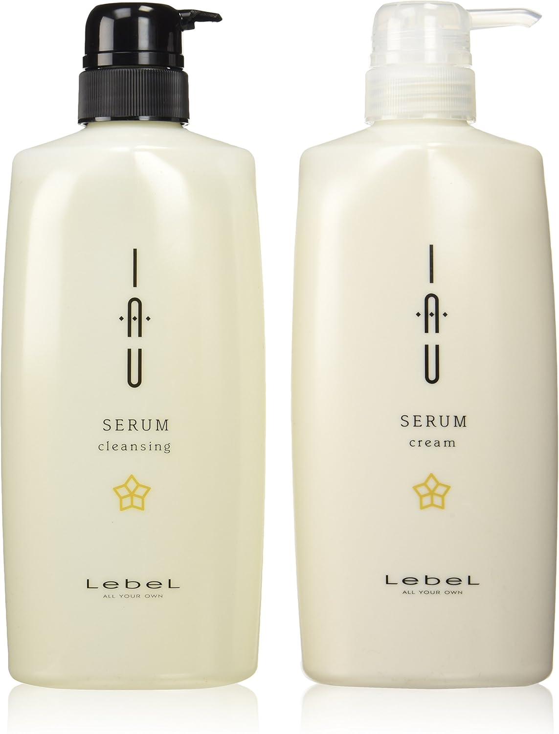 Lebel All Your Own IAU SERUM Shampoo and Treatment 600ml x 2