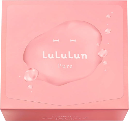 LuLuLun Pure Everyday Face Skin Mask Large Capacity 32 Sheets