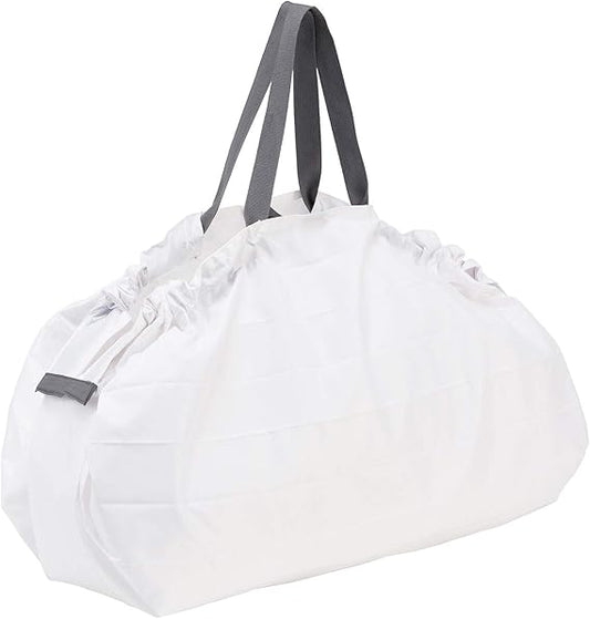 MARNA Shupatto Compact Bag Eco Bag Folding  L size White 31 L