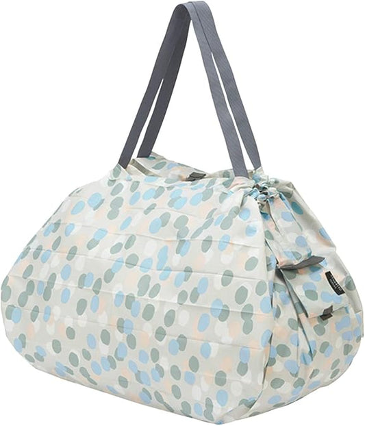 MARNA Shupatto Compact Bag Eco Bag Folding L size Polka Dot Pattern 40L