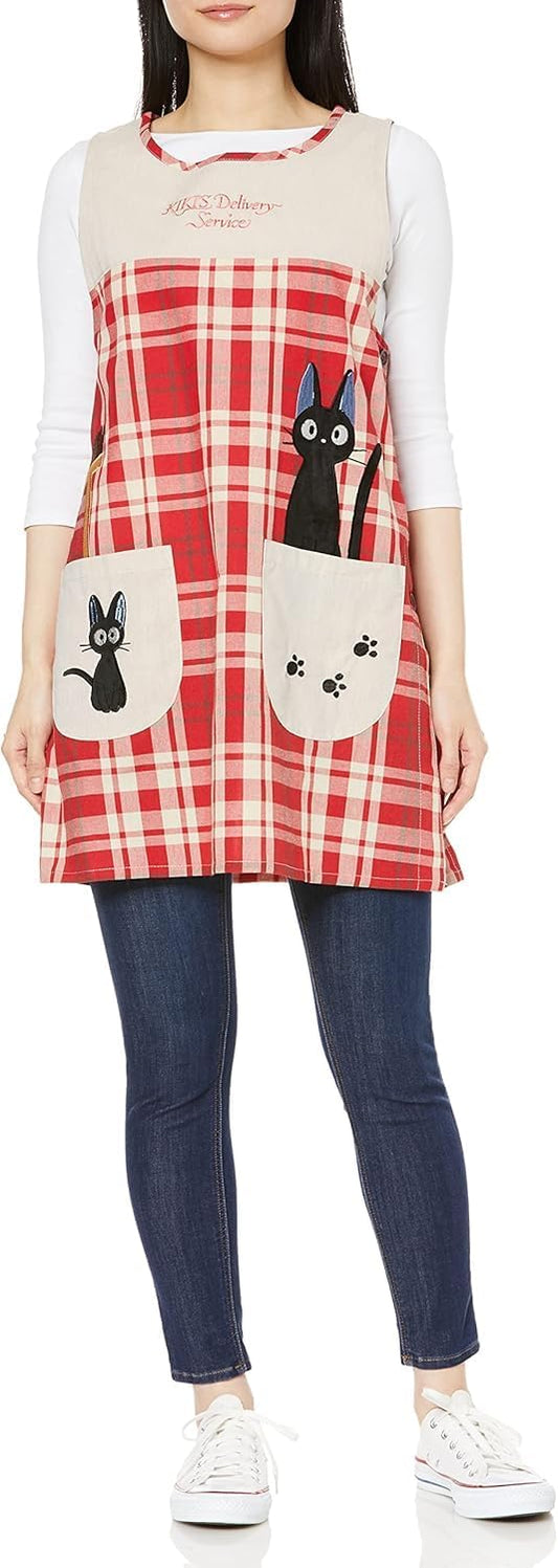 Marushin Studio Ghibli Kiki's Delivery Service Jiji Red Apron One Size