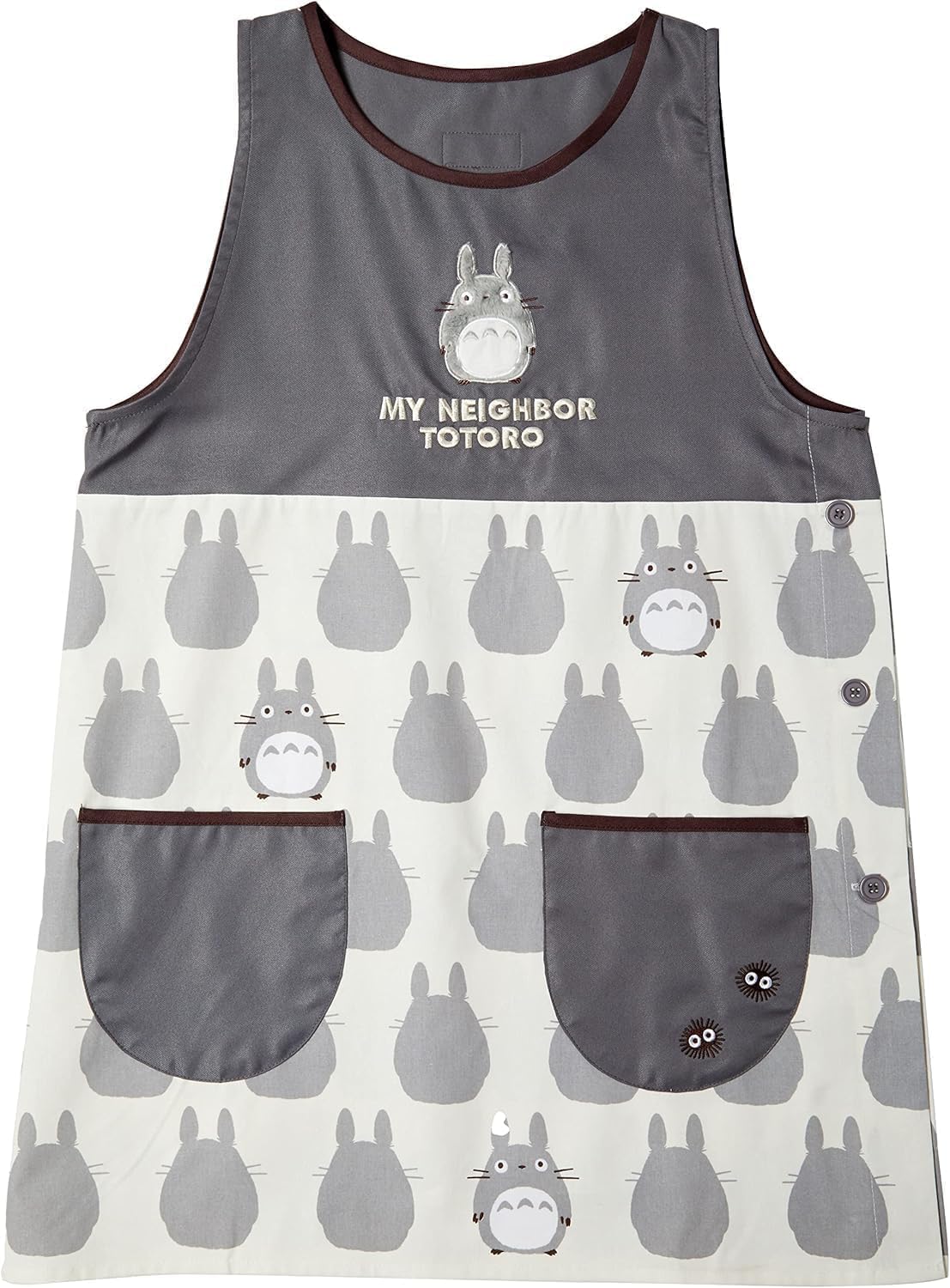 Marushin Studio Ghibli My Neighbour Totoro Grey Totoro Apron One Size