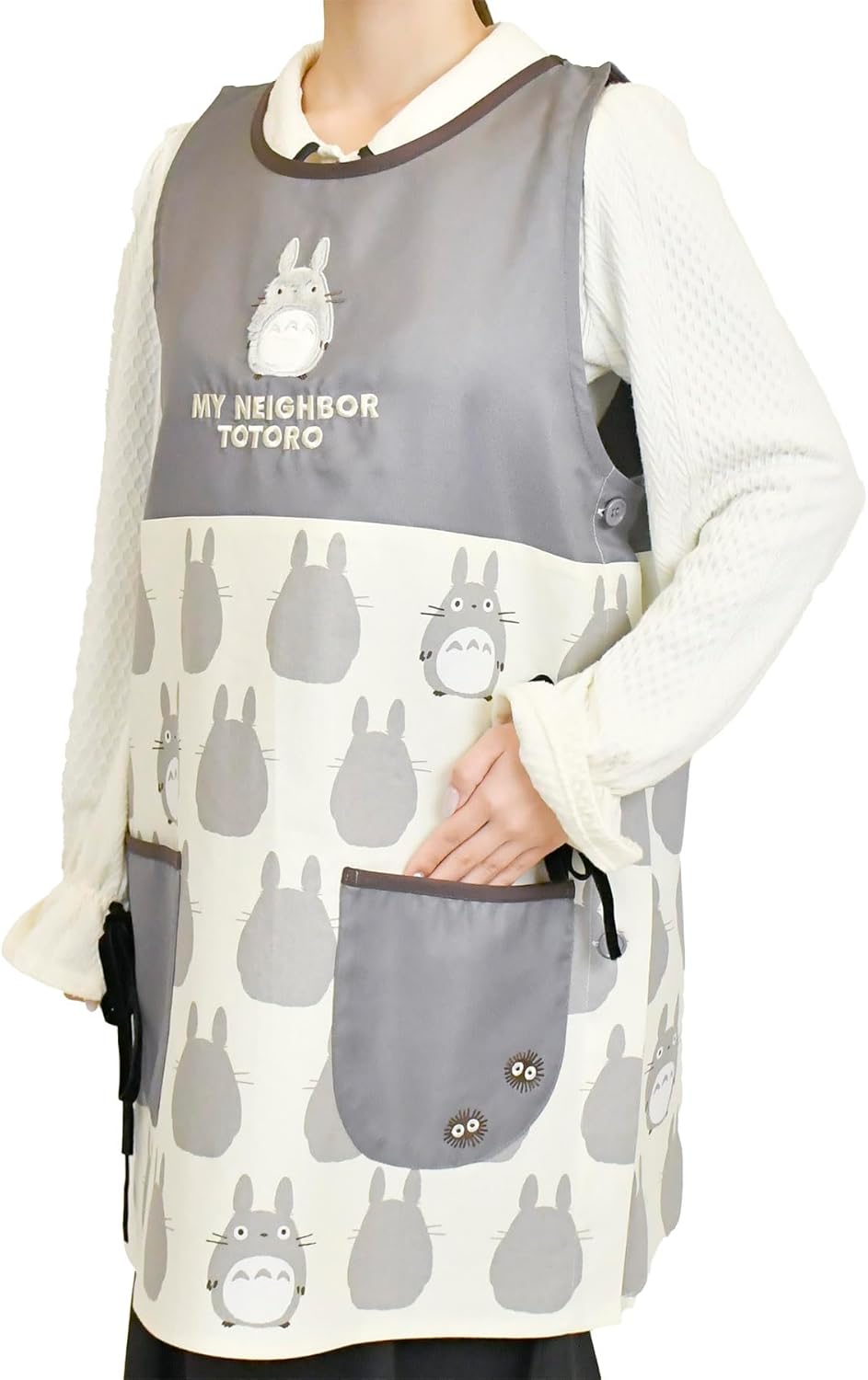 Marushin Studio Ghibli My Neighbour Totoro Grey Totoro Apron One Size