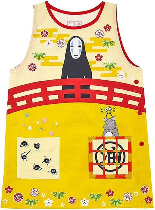Marushin Studio Ghibli Spirited Away Kaonashi Apron No-Face One Size