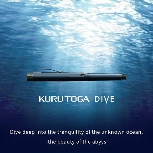 Mitsubishi Kuru Toga Uni Dive 0.5mm Mechanical Pencil M5-5000 Abyss Blue