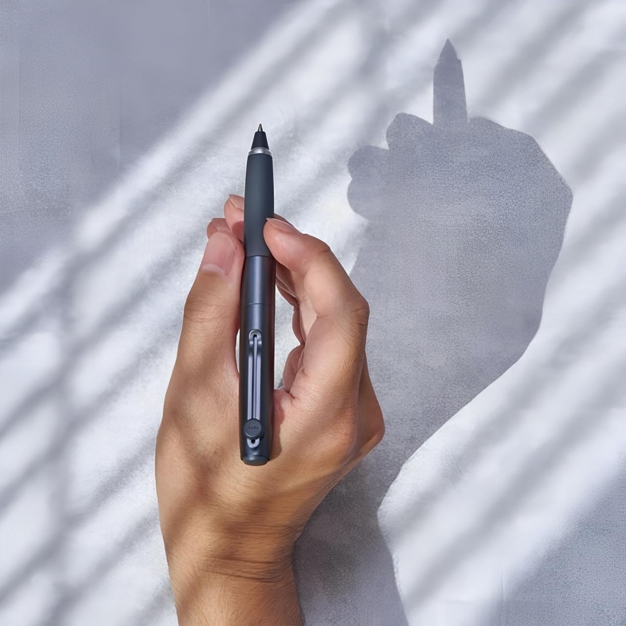 Mitsubishi Pen Uniball ZENTO Signature Model Metallic Black 0.5mm