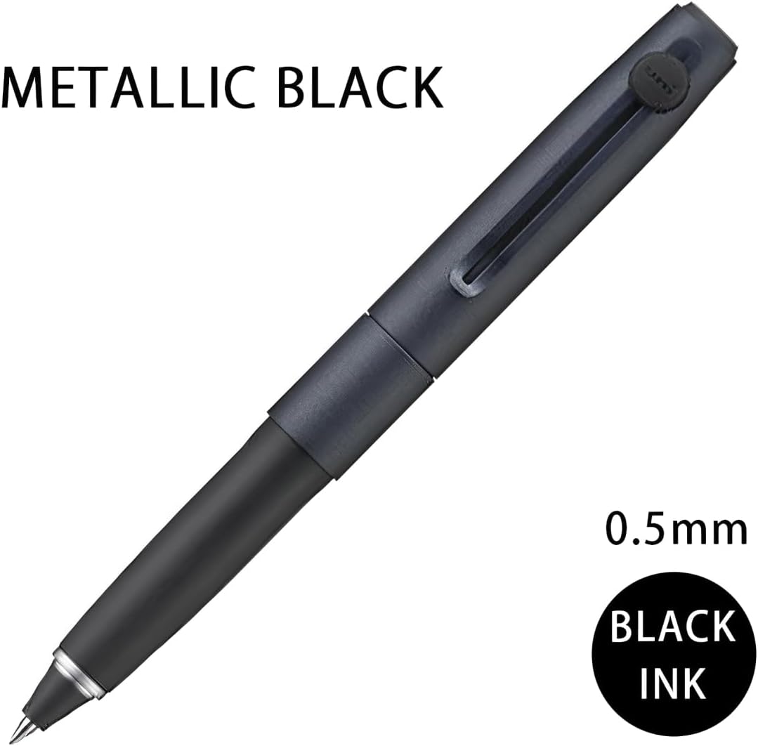 Mitsubishi Pen Uniball ZENTO Signature Model Metallic Black 0.5mm
